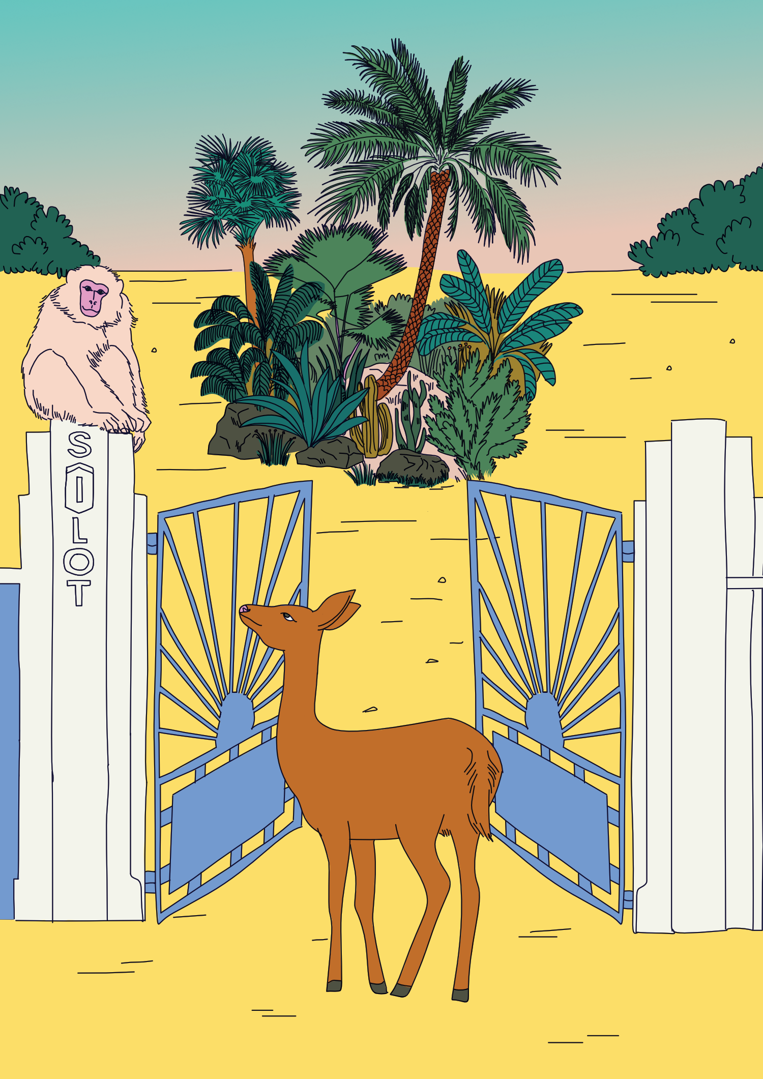 Illustration représentant les Festivals Hors Cadre au Sîlot.