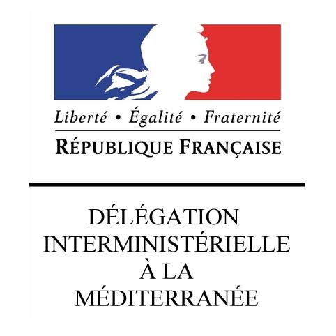 Logo de la Délégation Interministérielle à la Méditerranée (DiMed)