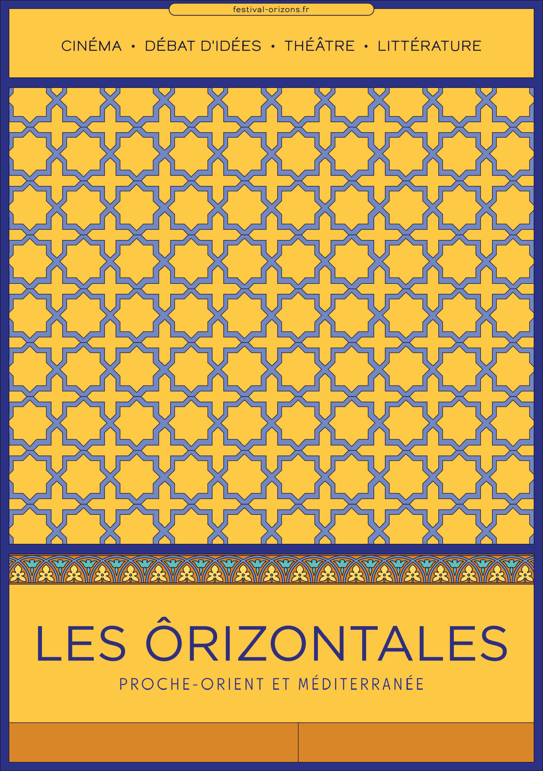 Affiche de l'édition 2026 du Festival Ôrizons de Dordogne